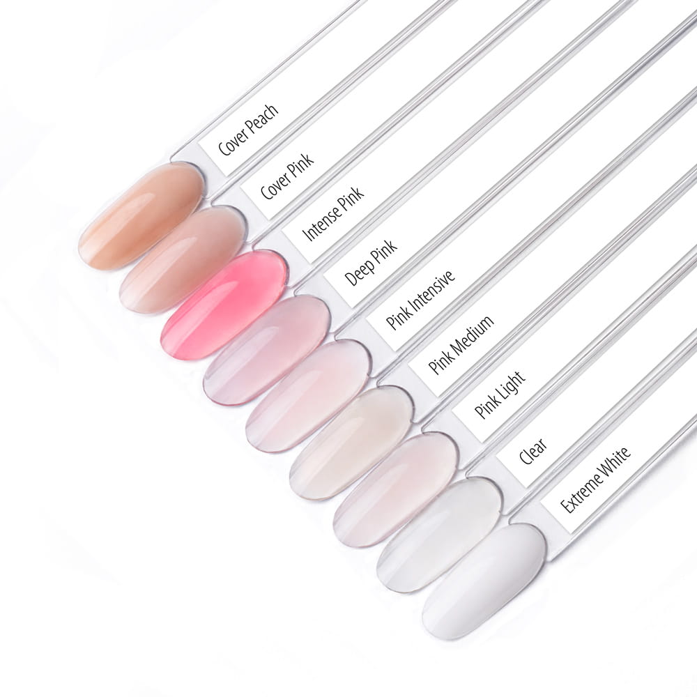 Pó acrílico para unhas Allepaznokcie Clear 120 g No. 1