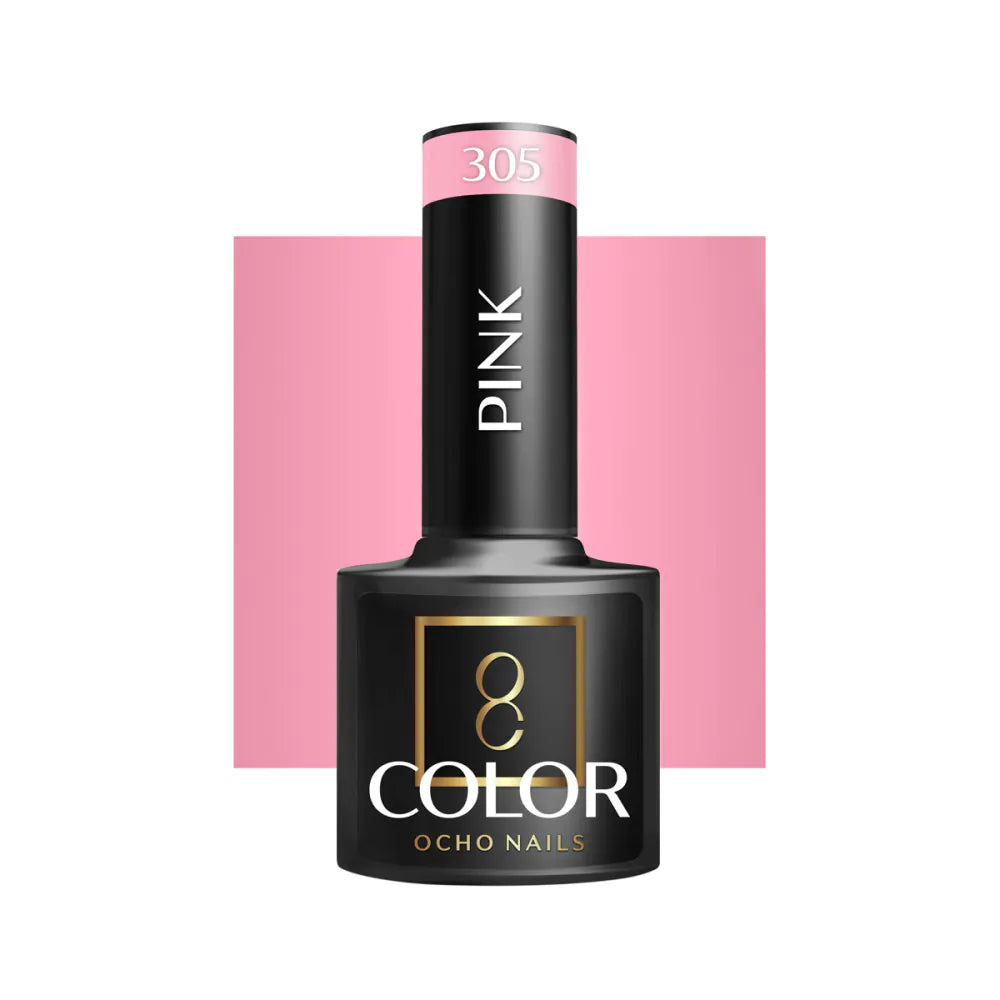 Cor Verniz gel OCHO NAILS Hybrid pink 305 -5 g