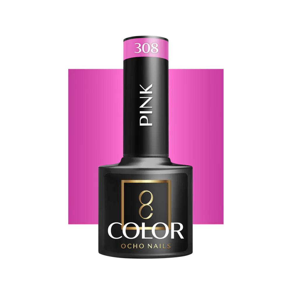 Cor Verniz Gel OCHO NAILS Hybrid pink 308 -5 g