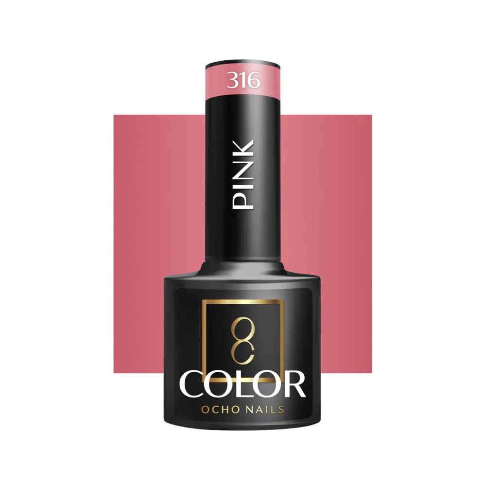 Cor Verniz Gel OCHO NAILS Hybrid pink 316 -5 g