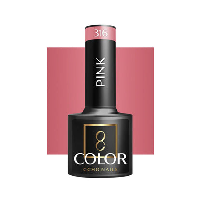 Cor Verniz Gel OCHO NAILS Hybrid pink 316 -5 g