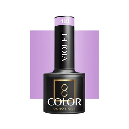 Cor Verniz gel OCHO NAILS Hybrid violet 401 -5 g