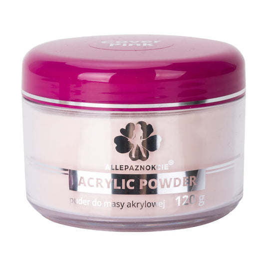 Pó acrílico para unhas Allepaznokcie Cover Pink 120g nº 7
