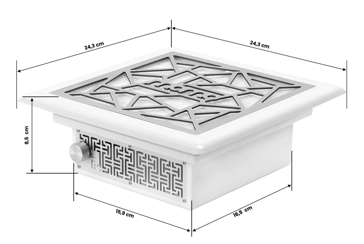 Aspirador de embutir na mesa Momo J-404