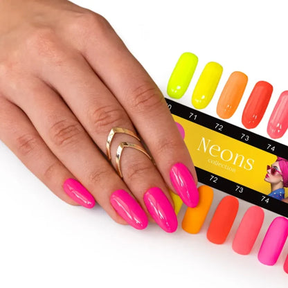 Cor verniz gel Molly Lac Candy Pink 8 gr 75 Hema Free