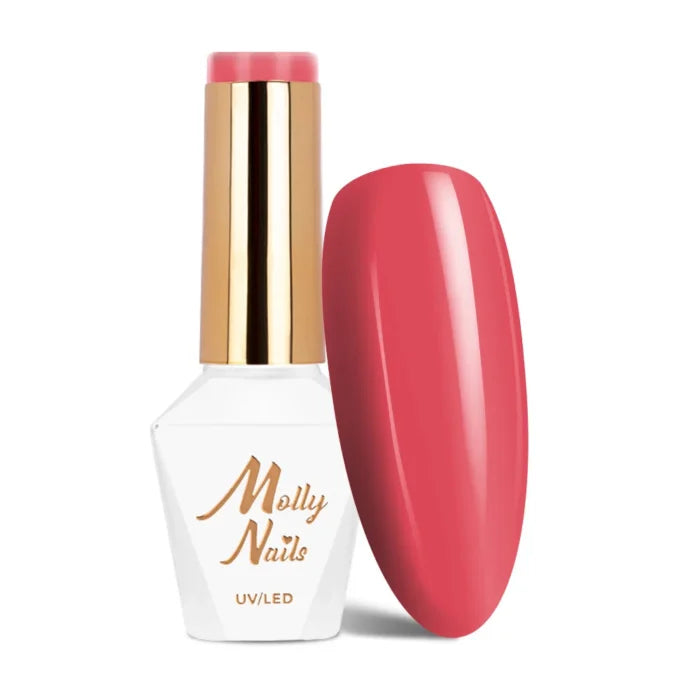 Cor verniz gel Molly Lac Dark Raspberry 8 grs. 193 Hema di-Hema Free