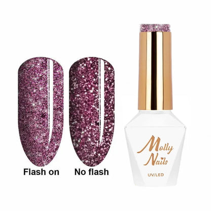 Cor verniz gel Molly Lac Flashing Lights Oh So Glow 8 gr 562