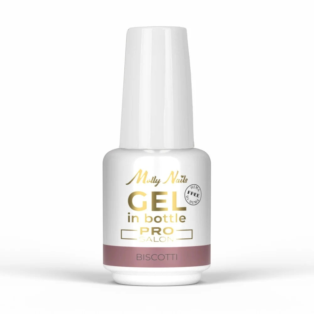 Gel Molly Lac em Frasco Biscotti Pro Salon 15 g. Livre de Hema/Di-Hema