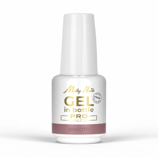 Gel Molly Lac em Frasco Biscotti Pro Salon 15 g. Livre de Hema/Di-Hema