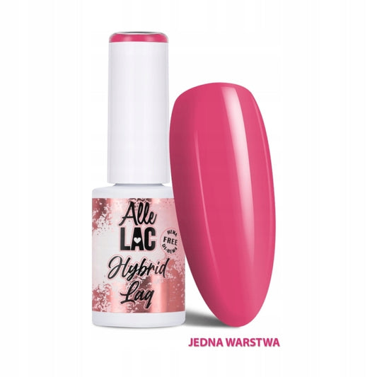 Verniz Gel híbrido AlleLac Coral Pink, livre de HEMA/Di-HEMA, 6g