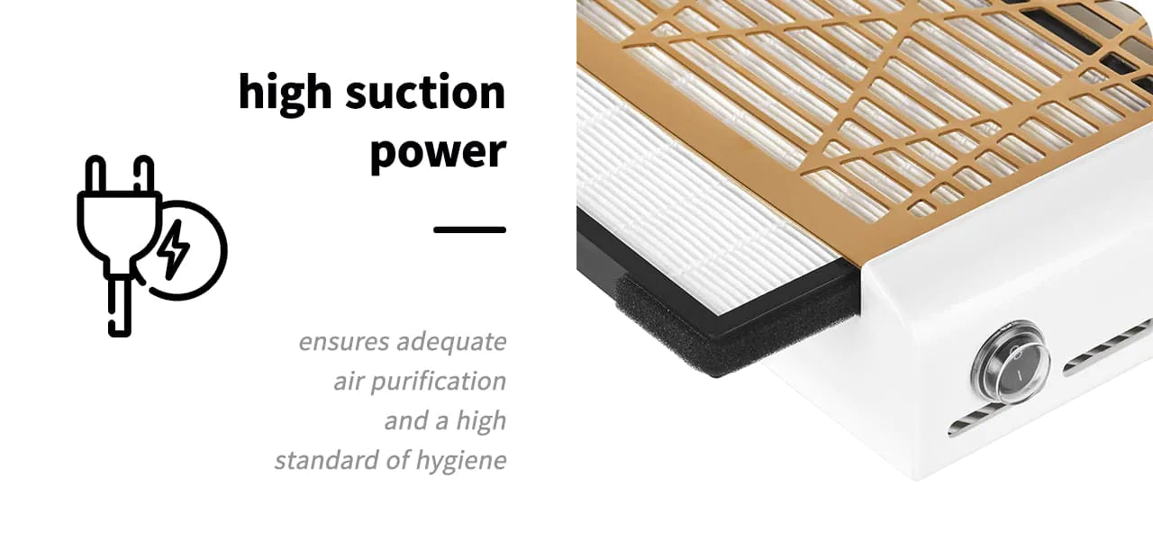 Aspirador Portátil Momo J-23 Gold cassette dust absorber