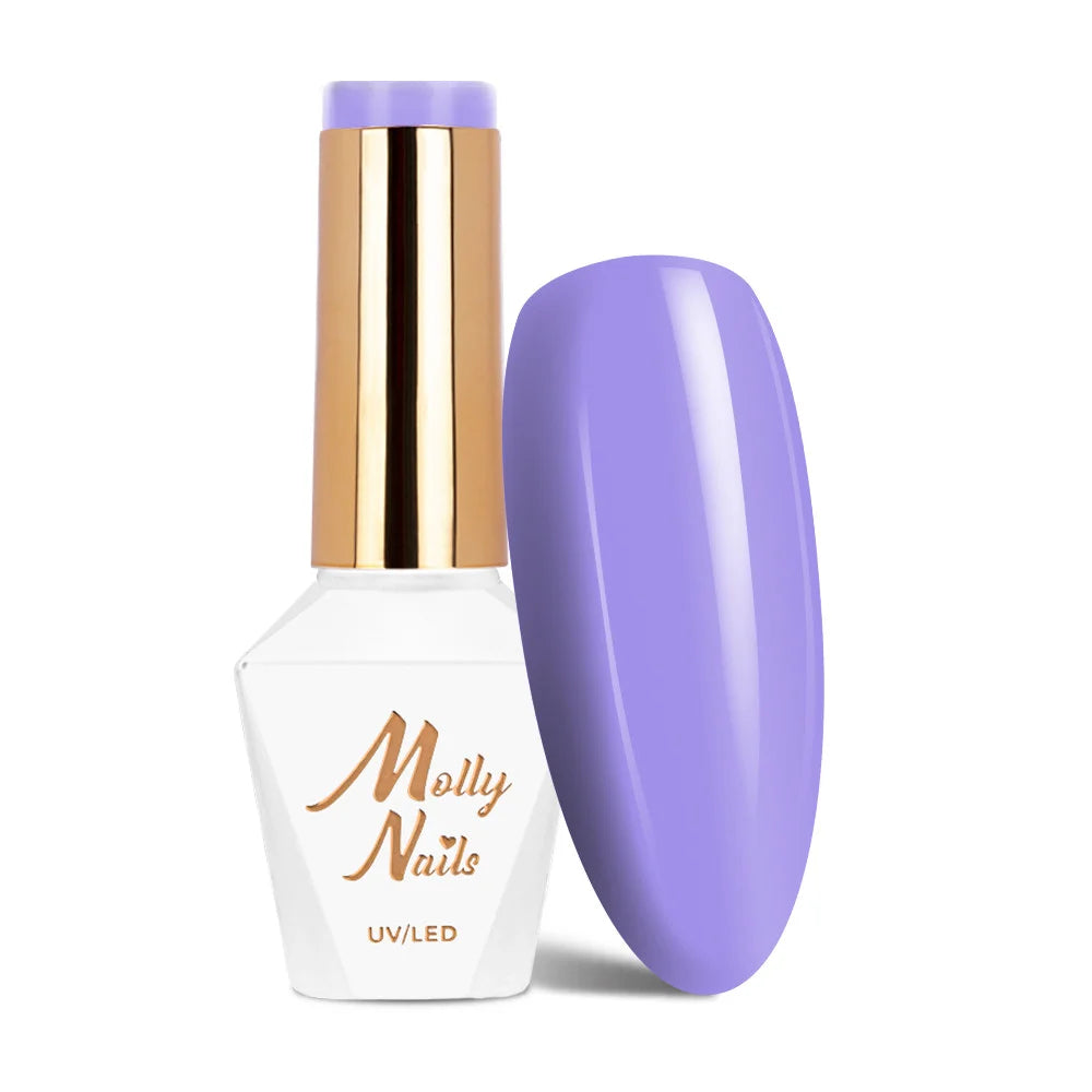 Verniz Gel Molly Lac Violet Room 8g 05 Livre de Hema/Di-Hema