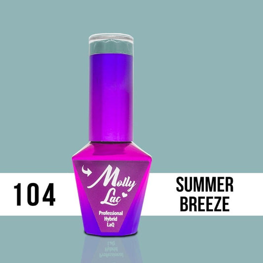 Verniz Gel Molly Lac Summer Breeze 10 ml 104