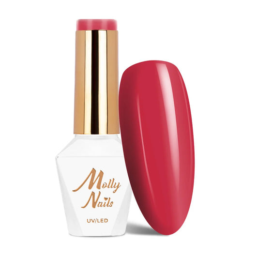 Verniz Gel Molly Lac Strawberry 8 ml 147 Livre de Hema/Di-Hema