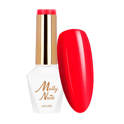 Verniz Gel Molly Lac Red Kiss 8 g. Livre de HEMA cor 198