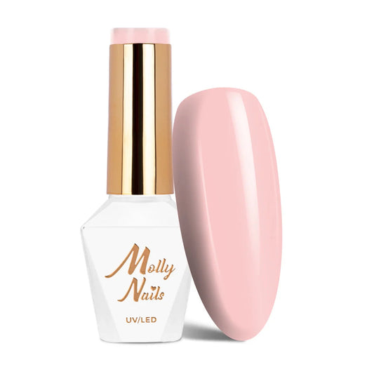 Verniz Gel Molly Lac Perfect French Pink 8 g 22 g sem HEMA