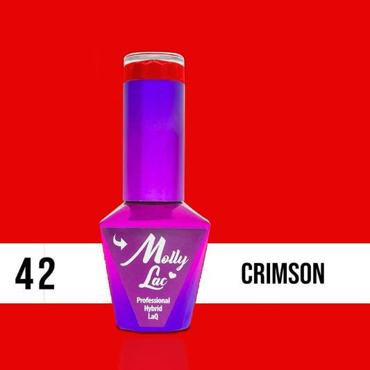 Verniz Gel Molly Lac Crimson 10 ml 42