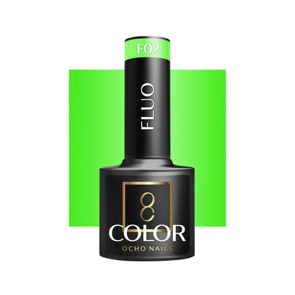 Verniz gel híbrido fluorescente OCHO NAILS F02 - 5 g