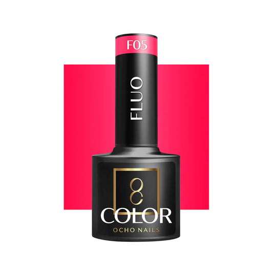Verniz Gel híbrido fluorescente OCHO NAILS F05 - 5 g
