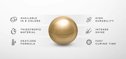 Gel OCHO NAILS gold -30 g