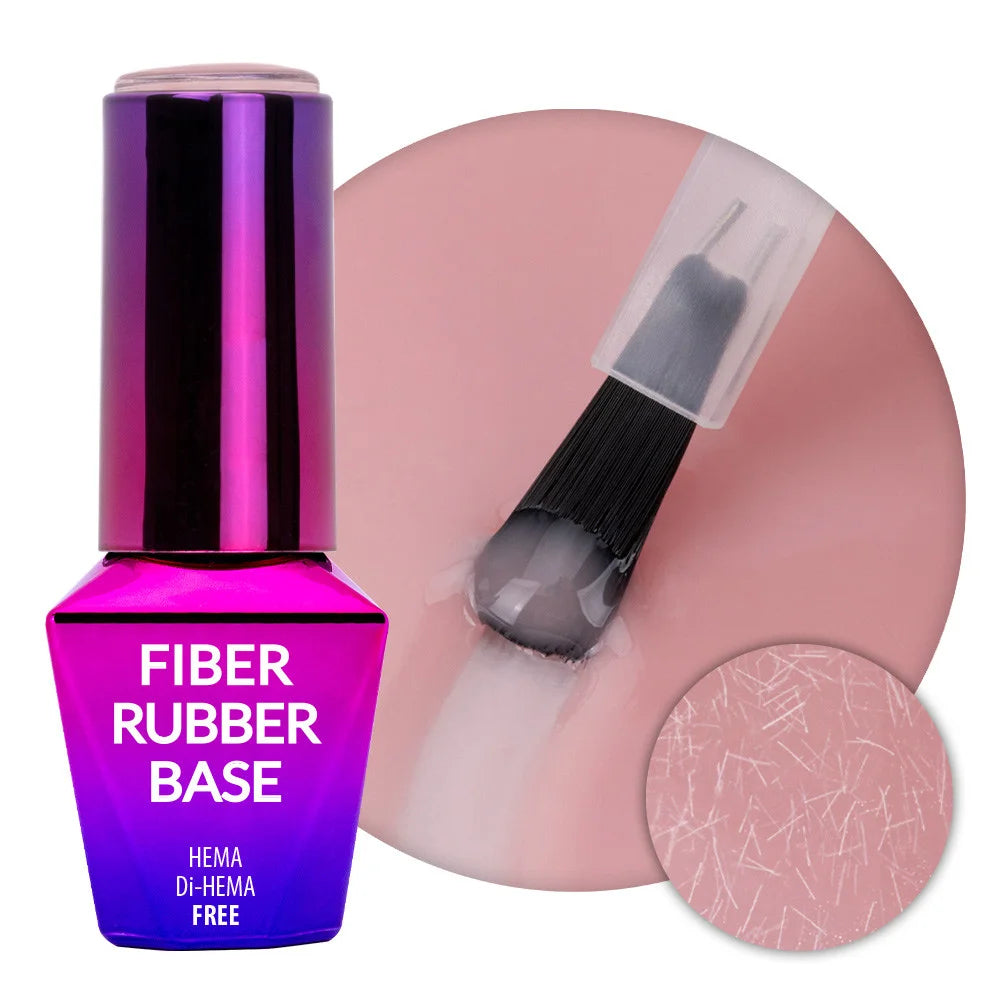 Base de borracha de fibra Molly Lac Nutty Nut Hema-Di Hema Free 10 ml.