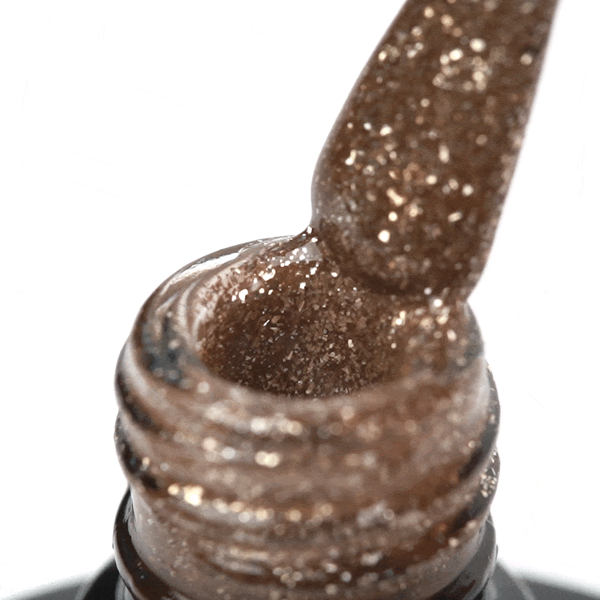 Cor Verniz Gel OCHO NAILS Hybrid glitter G06 -5 g