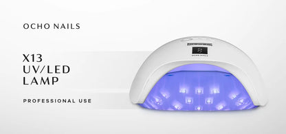 UV LED Lamp OCHO NAILS X13 65W white with mirrored bottom