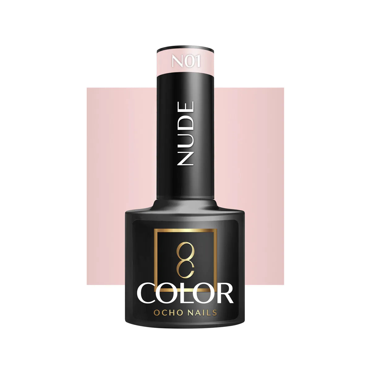 Verniz Gel híbrido nude OCHO NAILS N01 - 5 g