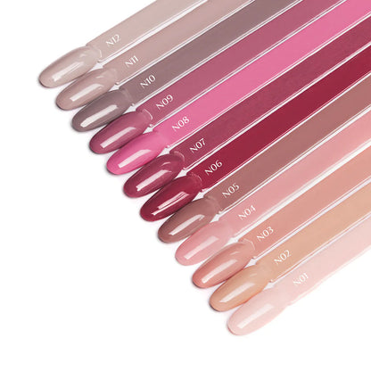 Verniz Gel híbrido nude OCHO NAILS N01 - 5 g