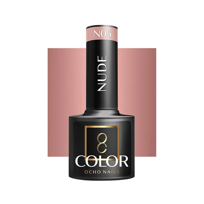 Verniz Gel híbrido nude OCHO NAILS N05 - 5 g