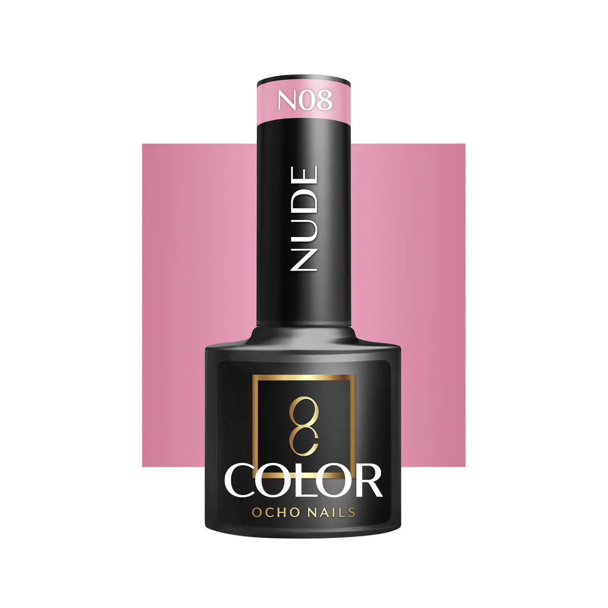 Verniz Gel híbrido nude OCHO NAILS N08 - 5 g