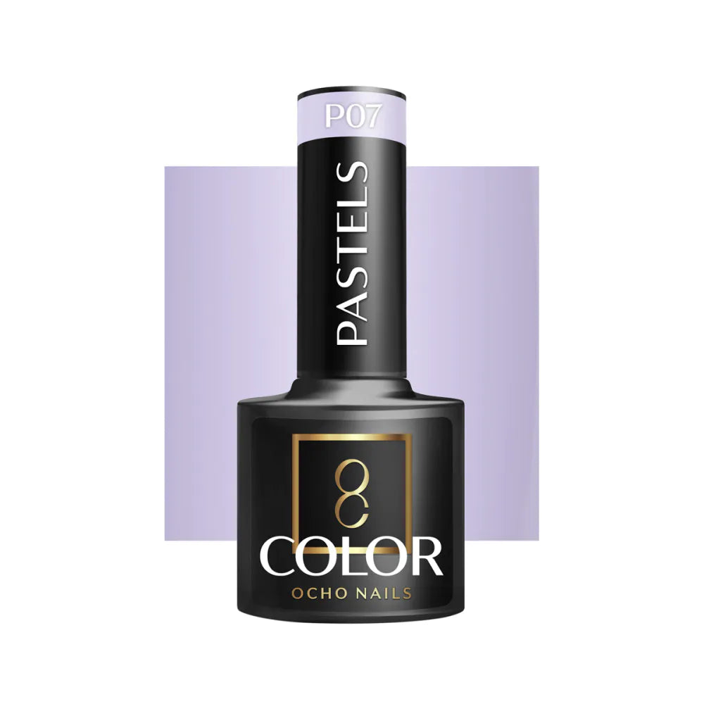 Cor  Verniz Gel OCHO NAILS Verniz de pastéis híbridos P07 -5 g
