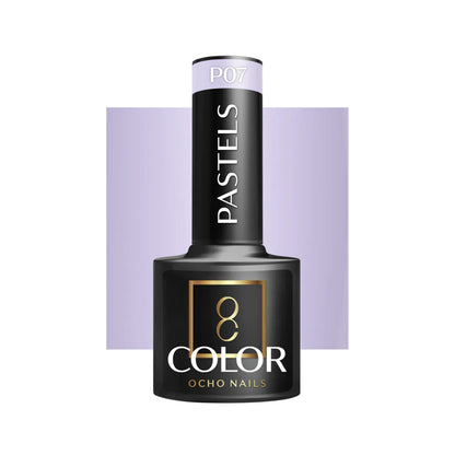 Cor  Verniz Gel OCHO NAILS Verniz de pastéis híbridos P07 -5 g