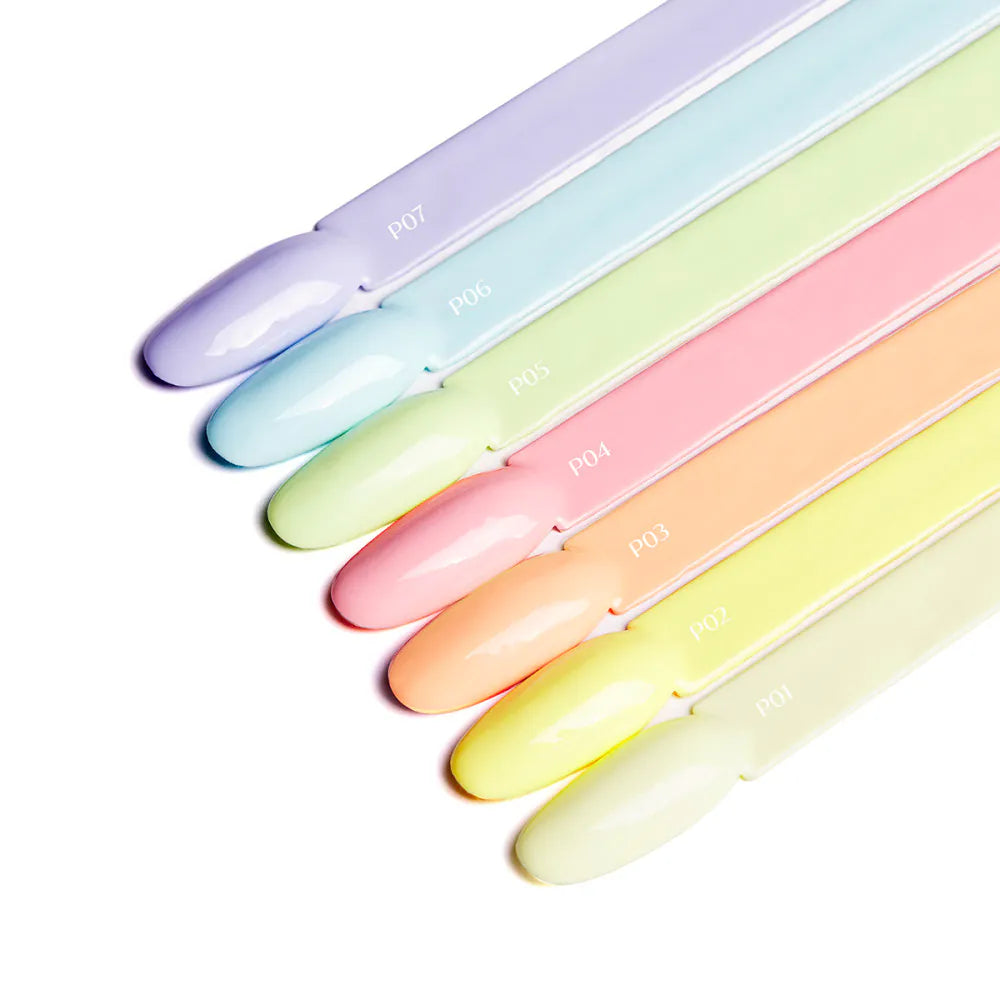 Cor  Verniz Gel OCHO NAILS Verniz de pastéis híbridos P07 -5 g