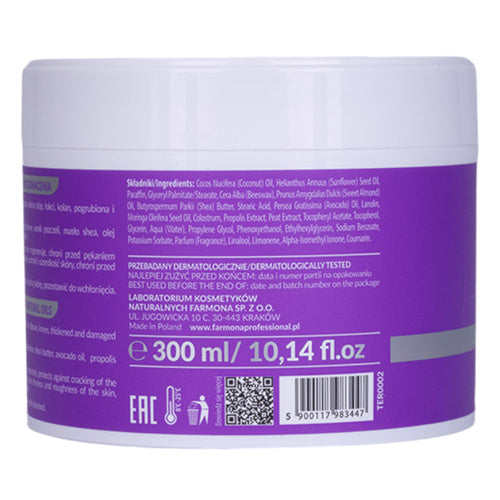 Pomada com óleos naturais sobre queratoses Farmona Terapia Podológica Profissional 300ml