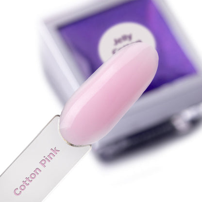 Gel de construção Algodão de geléia rosa Allepaznokcie HEMA/Di-HEMA Livre 50g