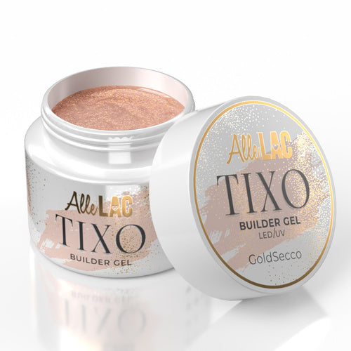 Gel de construção com Thixotropy AlleLac Tixo Builder Gel GoldSecco 45g