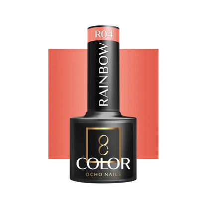 Cor Verniz Gel OCHO NAILS Raylbow polimento híbrido R04 -5 g