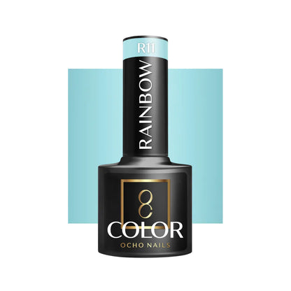 Cor Verniz Gel OCHO NAILS Polimento híbrido arco-íris R11 -5 g
