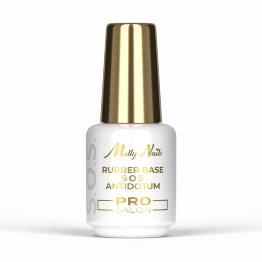 S.O.S Antidotum Base Rubber Clear Molly Nails Pro Salon 15 gr.