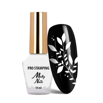 Molly Nails Pro Stamping 01 Branco 10 ml
