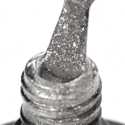 Cor Verniz Gel OCHO NAILS Hybrid  glitter G03 -5 g
