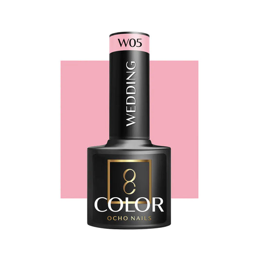 Cor verniz gel OCHO NAILS Hybrid wedding W05 -5 g